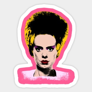 The Beautiful Bride of Frankenstein Sticker